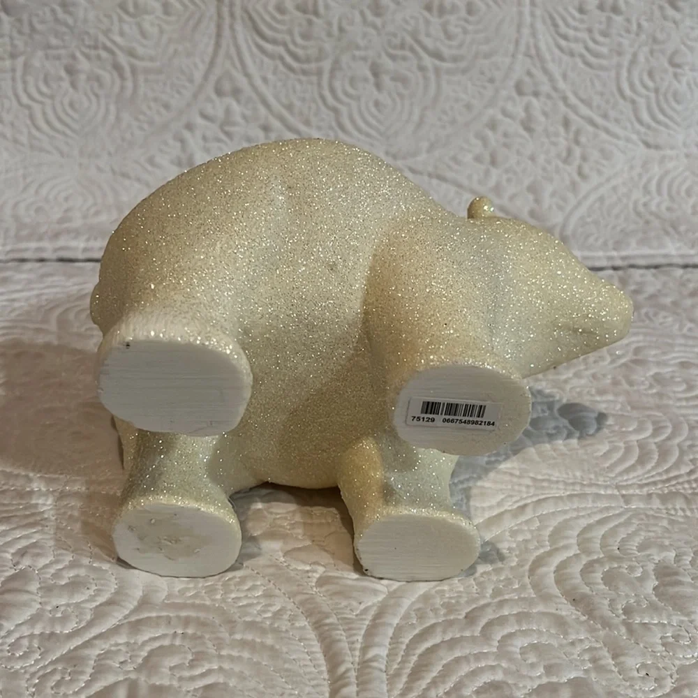 Bath & Body Works glitter polar bear candle holder‎ - Picture 9 of 10
